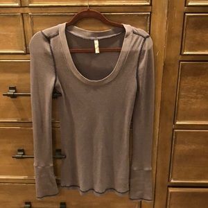 NWOT free people moto cuff thermal